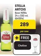 Makro Stella Artois Beer NRBs-24 x 330ml Per Case offer