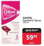 Makro Calpol Paediatric Syrup-100ml Each offer