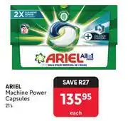 Makro Ariel Machine Power Capsules-21's Each offer