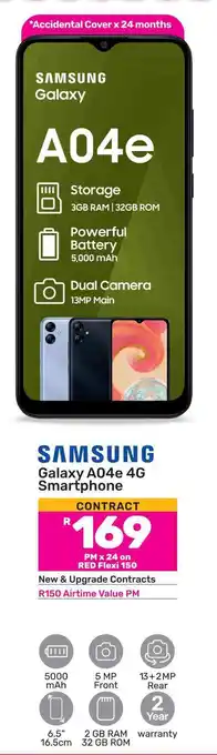 Game SAMSUNG Galaxy A04e 4G Smartphone offer