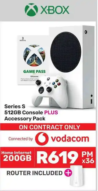 Game XBOX Series S 512GB Console PLUS Accessory Pack offer