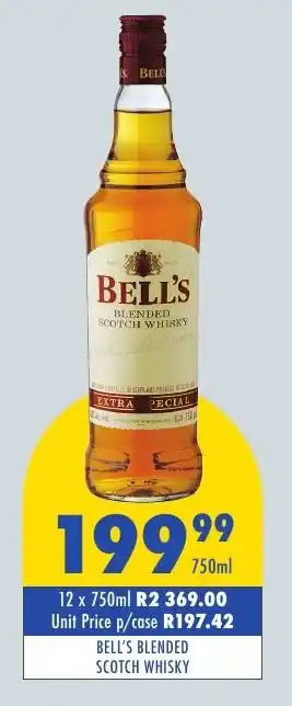 Tabooz BELL'S BLENDED SCOTCH WHISKY offer