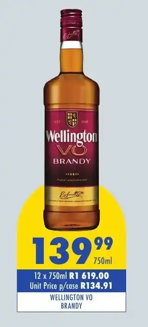 Tabooz WELLINGTON VO BRANDY offer