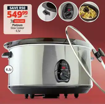 Checkers Platinum Slow Cooker offer