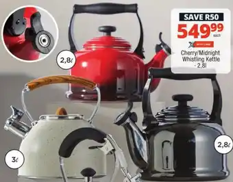 Checkers Cherry/Midnight Whistling Kettle offer