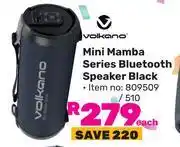 Game Volkano Mini Mamba Series Bluetooth Speaker (Black)-Each offer