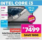 Game Lenovo 15.6(39cm) Intel Core i3 Laptop offer