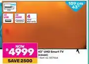 Game Hisense 43(109cm) UHD Smart TV 43A6K offer