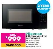 Game Hisense 20L Microwave Oven H20MOBS11 offer