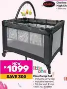 Game Little One Cleo Camp Cot offer