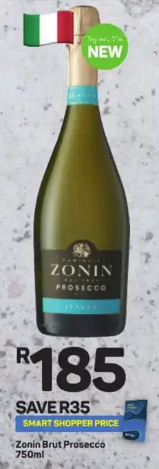 Pick n Pay Liquor Zonin Brut Prosecco 750ml offer