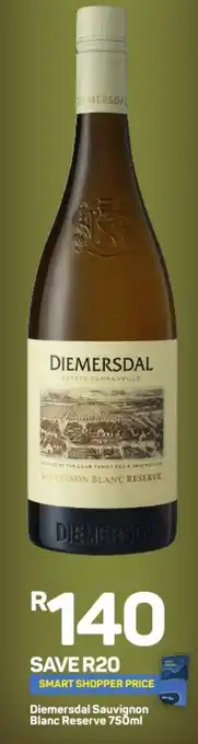 Pick n Pay Liquor Diemersdal Sauvignon Blanc Reserve 750ml offer