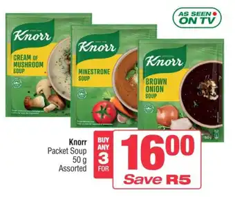 Spar Knorr Packet Soup offer