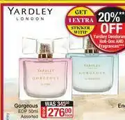 Dis-Chem Yardley London Gorgeous EDP Assorted-50ml Each offer