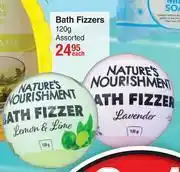 Dis-Chem Nature's Nourishment Bath Fizzers Assorted-120g Each offer