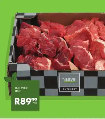 Save Bulk Potjie Beef offer