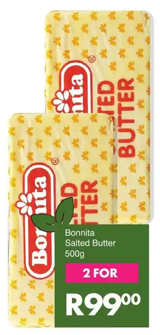 Save Bonnita Salted Butter 500g offer