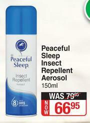 Dis-Chem Peaceful Sleep Insect Repellent Aerosol-150ml offer
