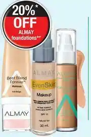 Dis-Chem Almay Best Blend Forever Makeup Assorted Shades offer