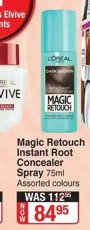 Dis-Chem L'Oreal Magic Retouch Instant Root Concealer Spray Assorted Colours-75ml offer