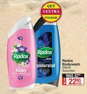 Dis-Chem Radox Body Wash Assorted-250ml Each offer