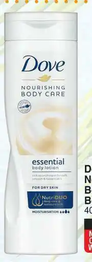 Dis-Chem Dove Nourishing Body Care Body Lotion Assorted-400ml offer