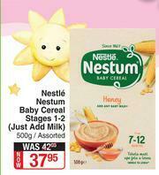 Dis-Chem Nestle Nestum Baby Cereal Stages 1-2 (Just Add Milk) Assorted-500g offer