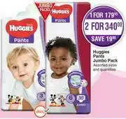 Dis-Chem Huggies Pants Jumbo Pack-Each offer