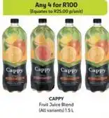 Makro Cappy - fruit juice blend offer