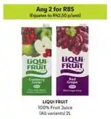 Makro Liqui-fruit - 100% fruit juice offer