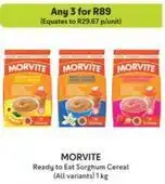 Morvite - ready to eat sorghum cereal