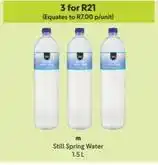 Makro M - still spring water offer