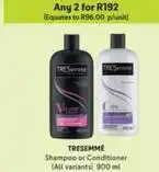 Makro Tresemmé - shampoo or conditioner offer