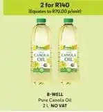 Makro B-well - pure canola oil offer