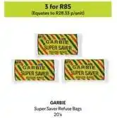 Makro Garbie - super saver refuse bags offer