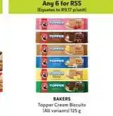 Makro Bakers - topper cream biscuits offer