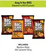 Makro Willards - big korn bites offer