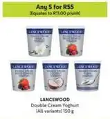 Makro Lancewood - double cream yoghurt offer