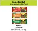 Makro Knorr - stock pots offer