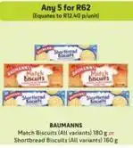 Baumanns - match biscuits