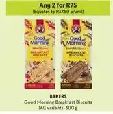 Makro Bakers - good morning breakfast biscuits offer