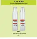 Makro Aro - crystal cups offer