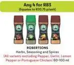 Makro Robertsons - herbs, seasoning and spices offer