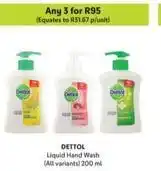 Makro Dettol - liquid hand wash offer