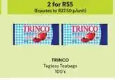 Makro Trinco - tagless teabags offer