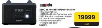 Makro Magneto - 2200 w portable power station offer