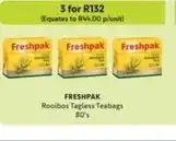 Makro Freshpak - rooibos tagless teabags offer