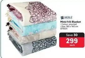 Makro Sesli̇ - mink frill blanket offer