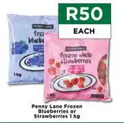 Food Lover's Market Penny Lane Frozen Blueberries Or Strawberries-1Kg Each offer