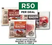 Food Lover's Market Food Lover's Diced Shoulder Or Prime Cut Bacon-2 x 200g offer